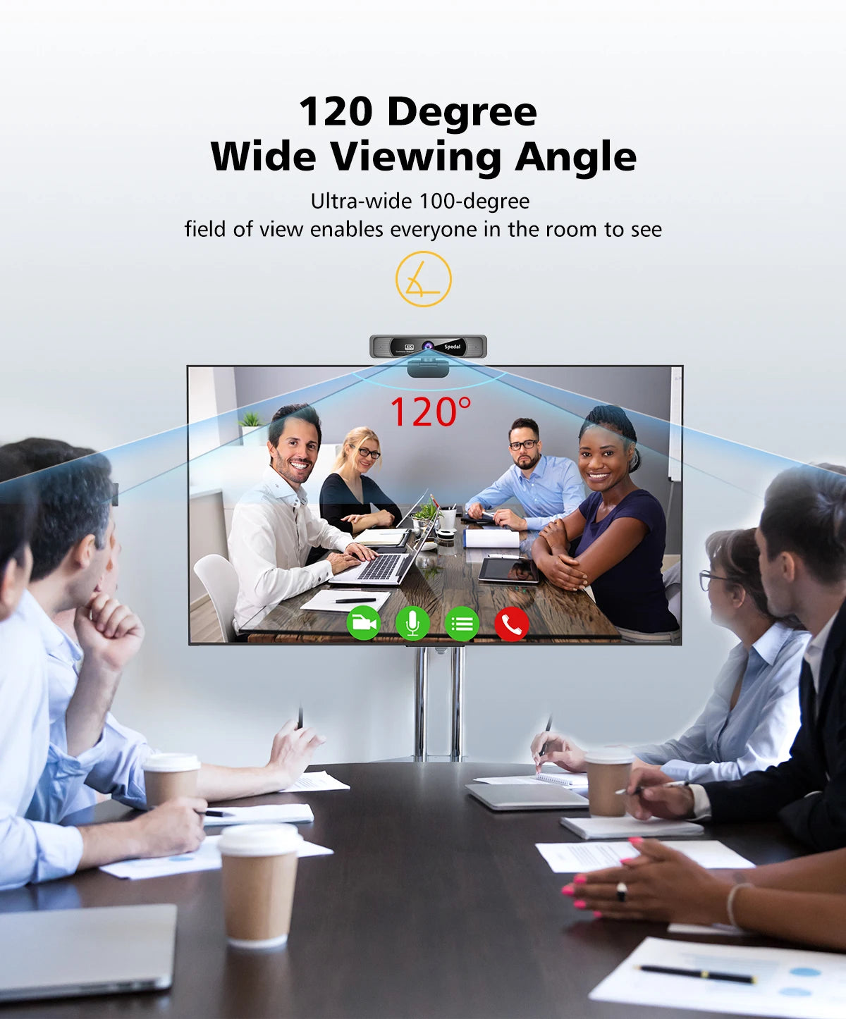 Webcam 4K Ultra HD