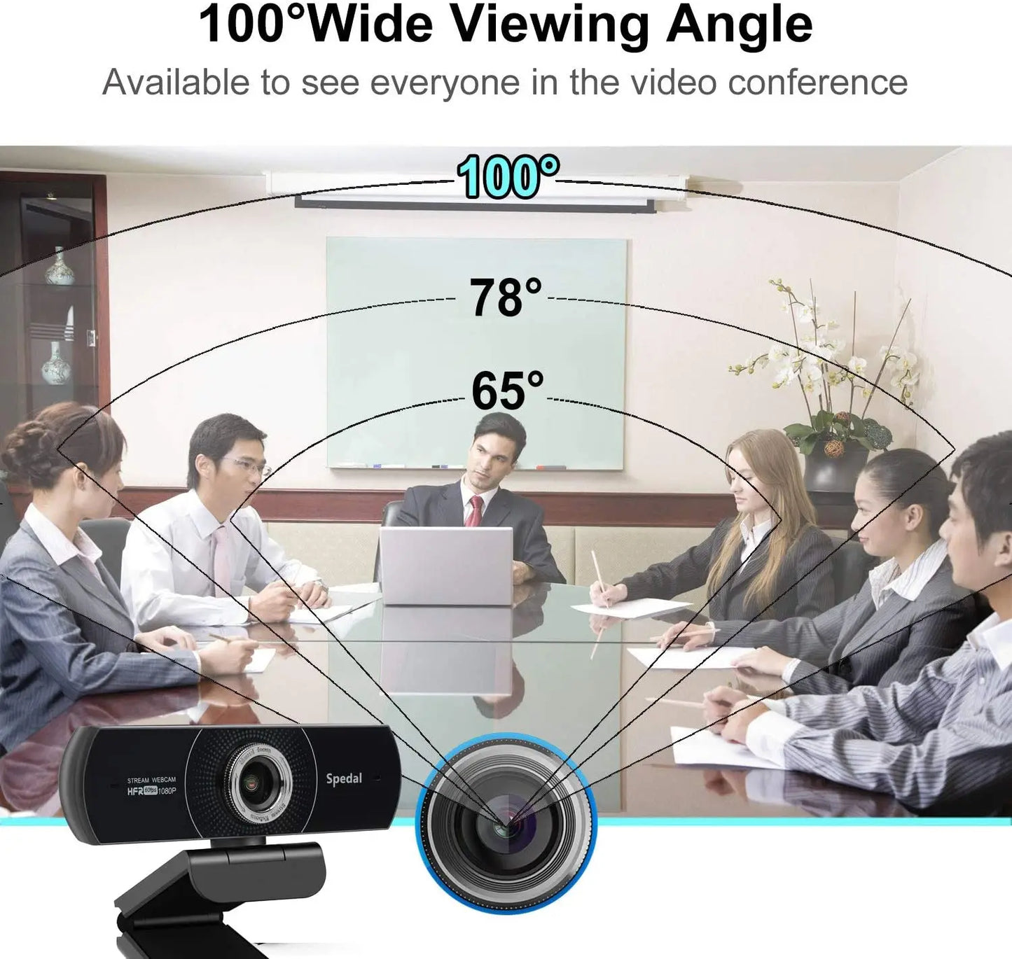 Full HD 1080P 60fps Webcam