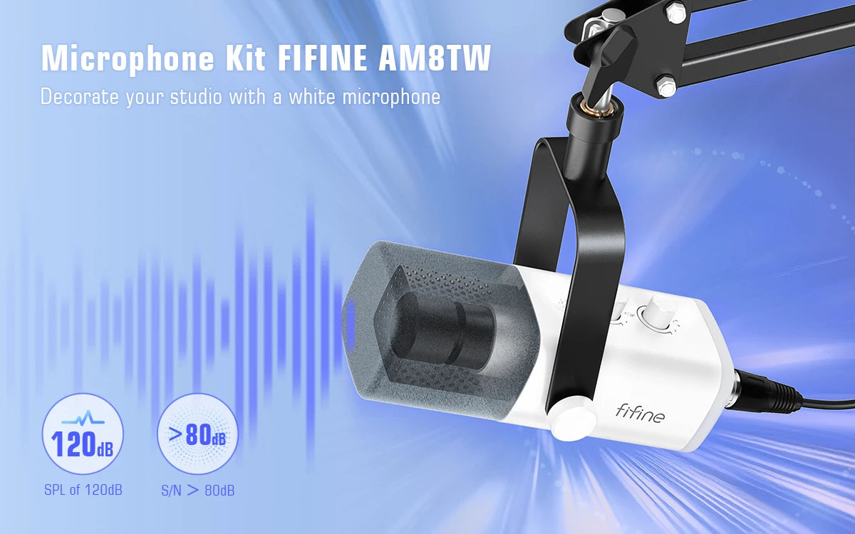 RGB USB/XLR Gaming Microphone Kit