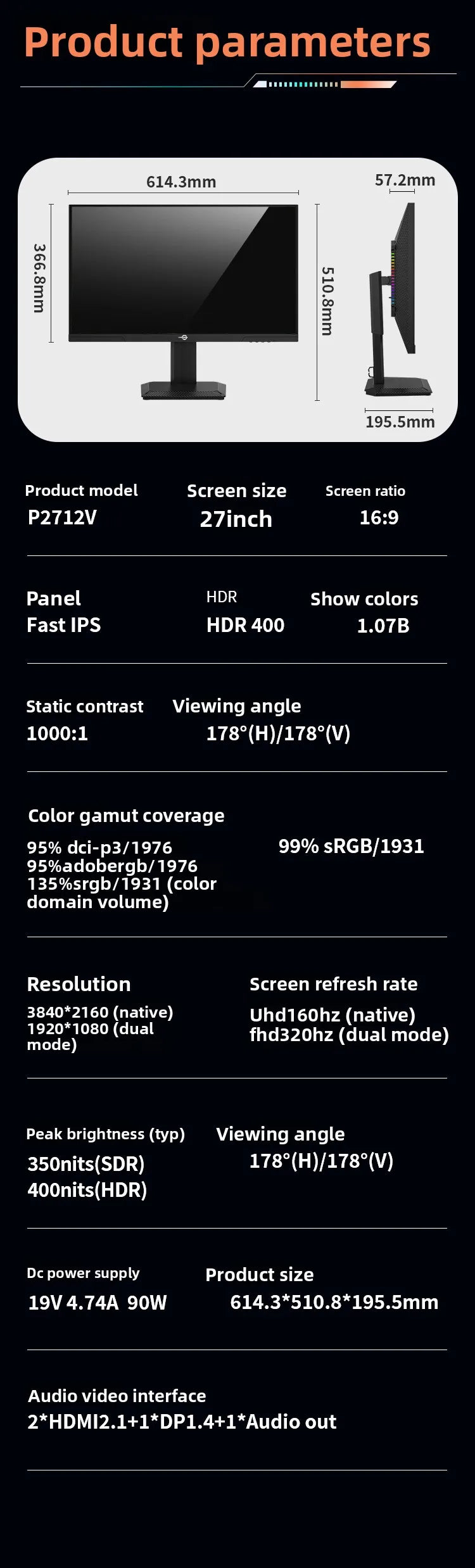 TITAN ARMY 27” – HyperVision 4K