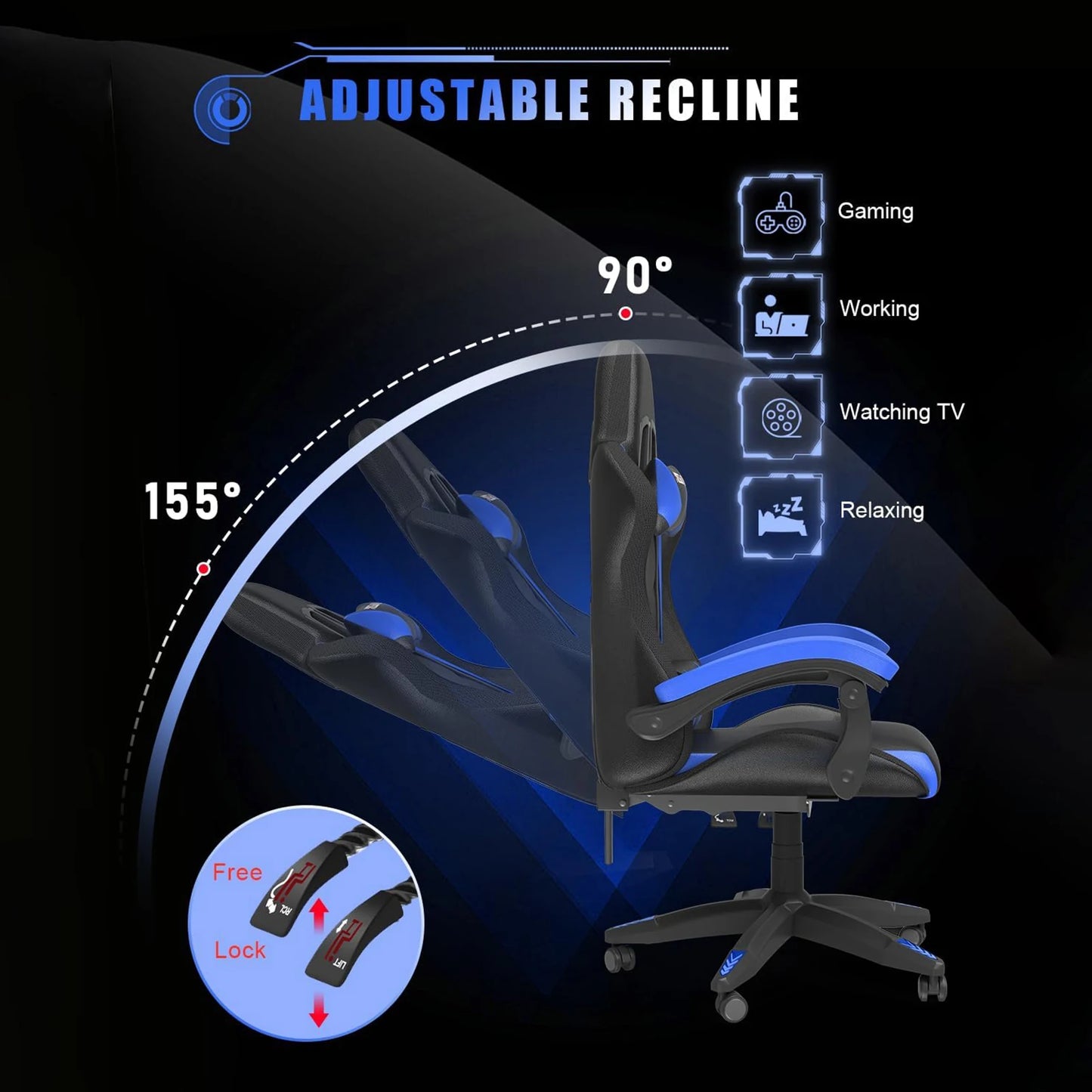 Ergonomic RGB Gaming Chair