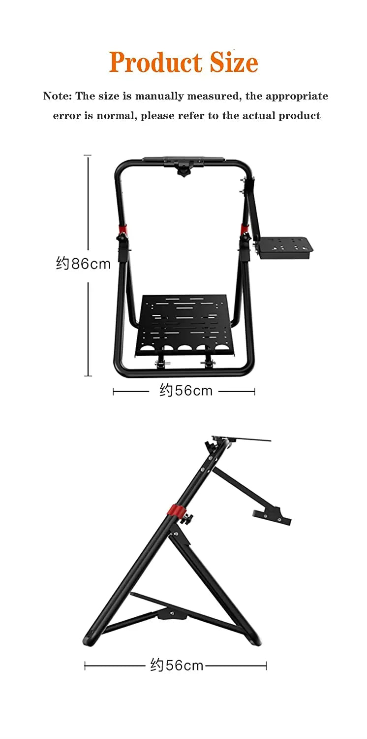 3-in-1 Racing Wheel with Force Feedback