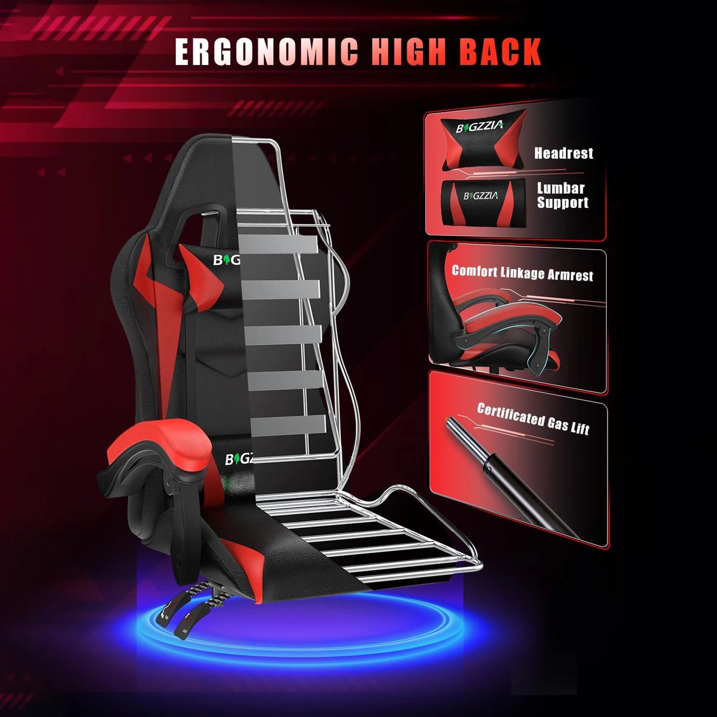 Ergonomic RGB Gaming Chair