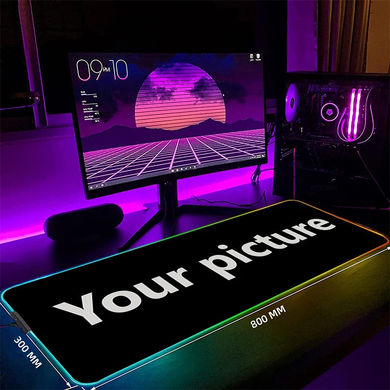 Hexagonal Large RGB Gamer Mousepad