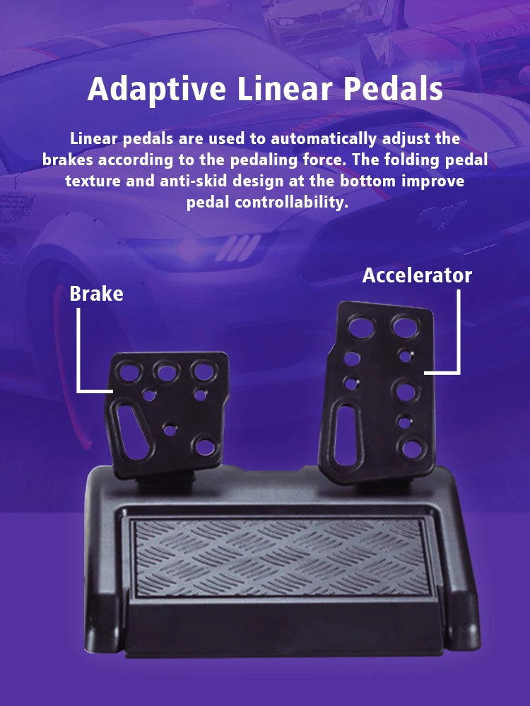 Racing Steering Wheel Controller Simulation