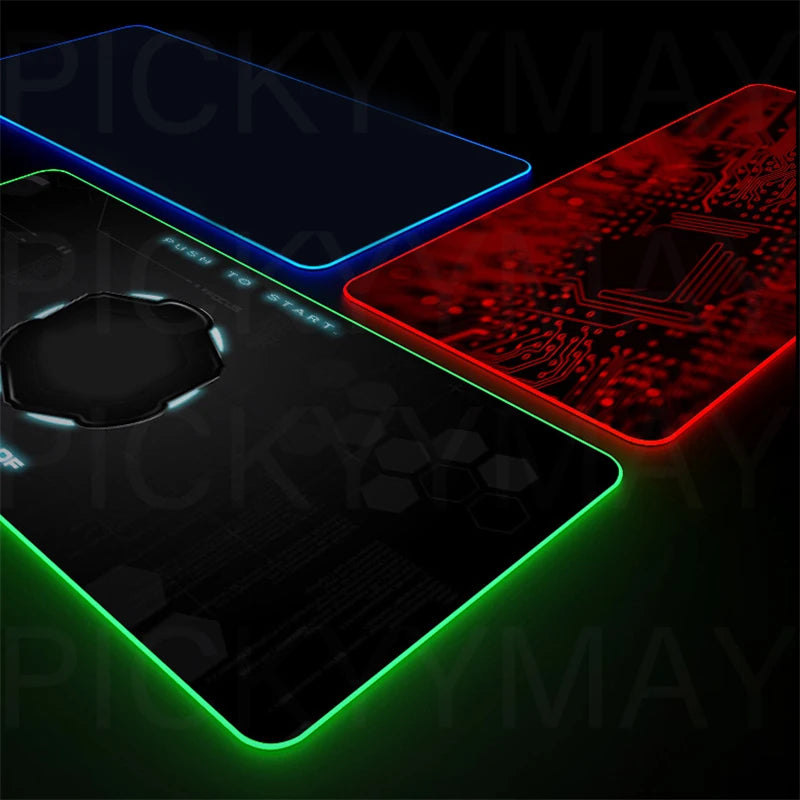 Hexagonal Large RGB Gamer Mousepad