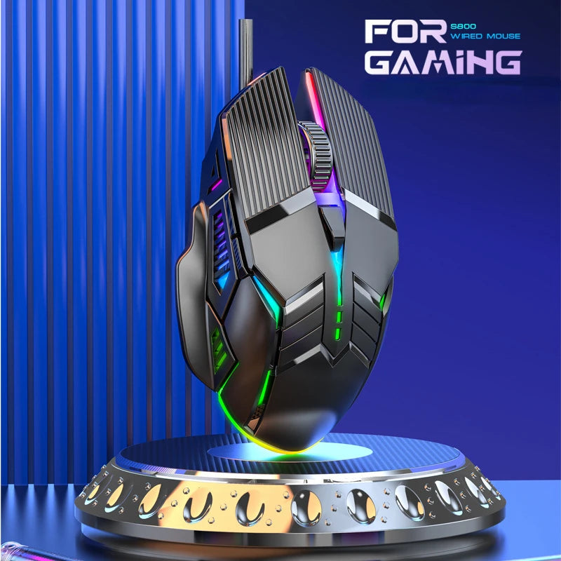 Ergonomic RGB Gaming Mouse