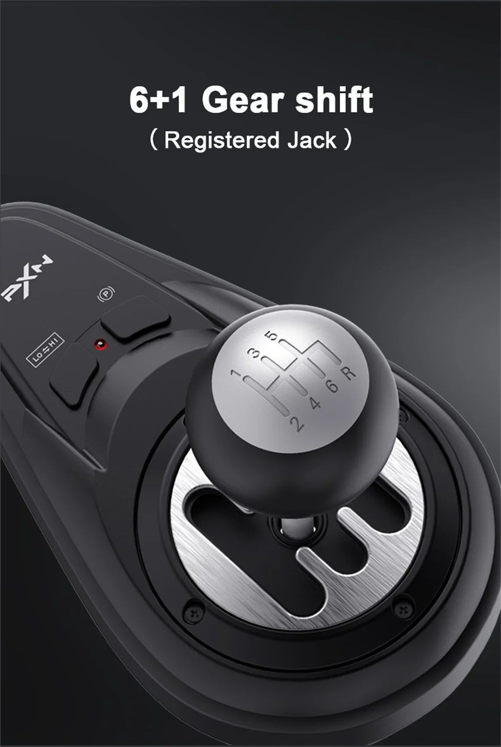 3-in-1 Racing Wheel with Force Feedback
