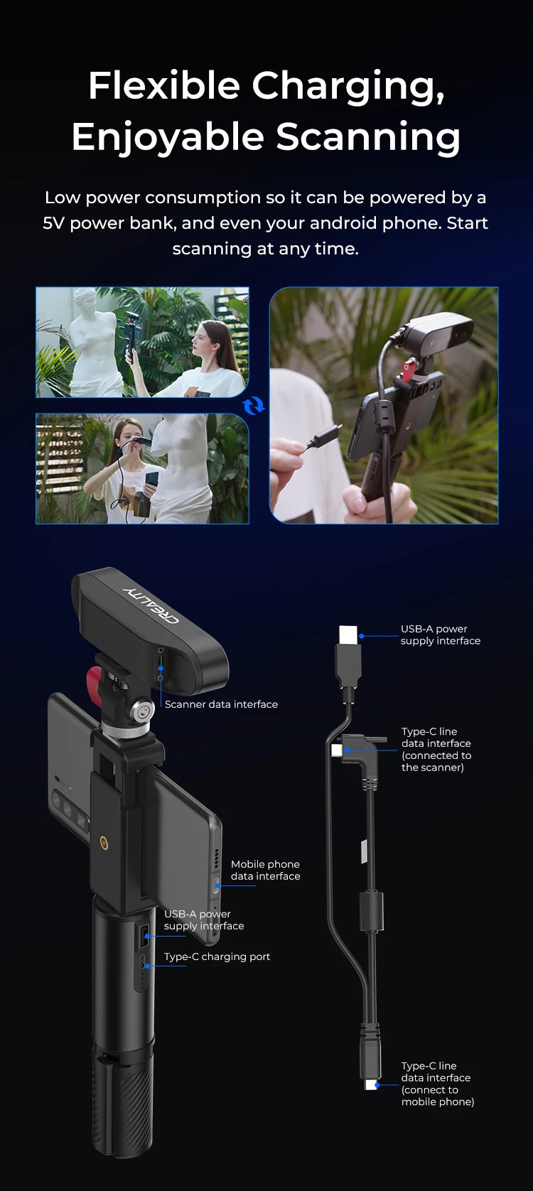 Creality CR-Scan Ferret 3D Scanner
