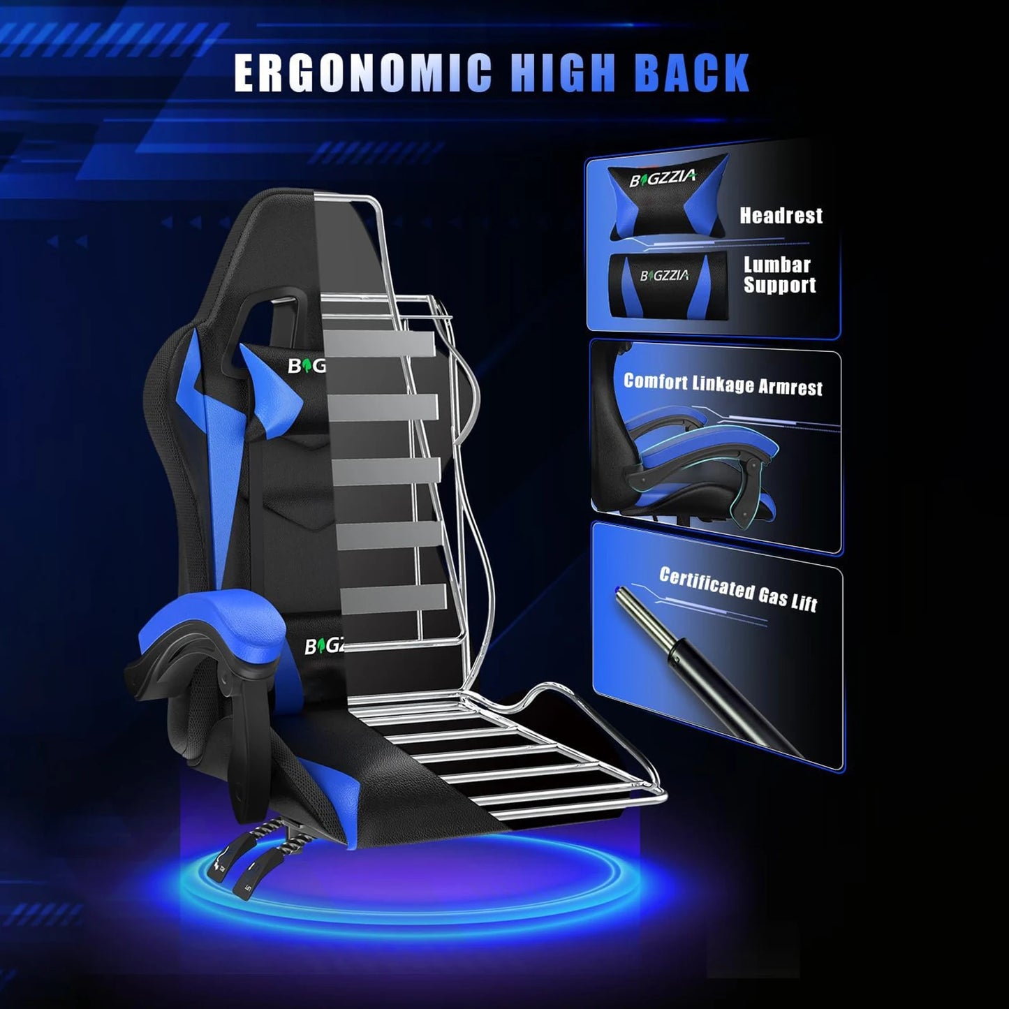 Ergonomic RGB Gaming Chair