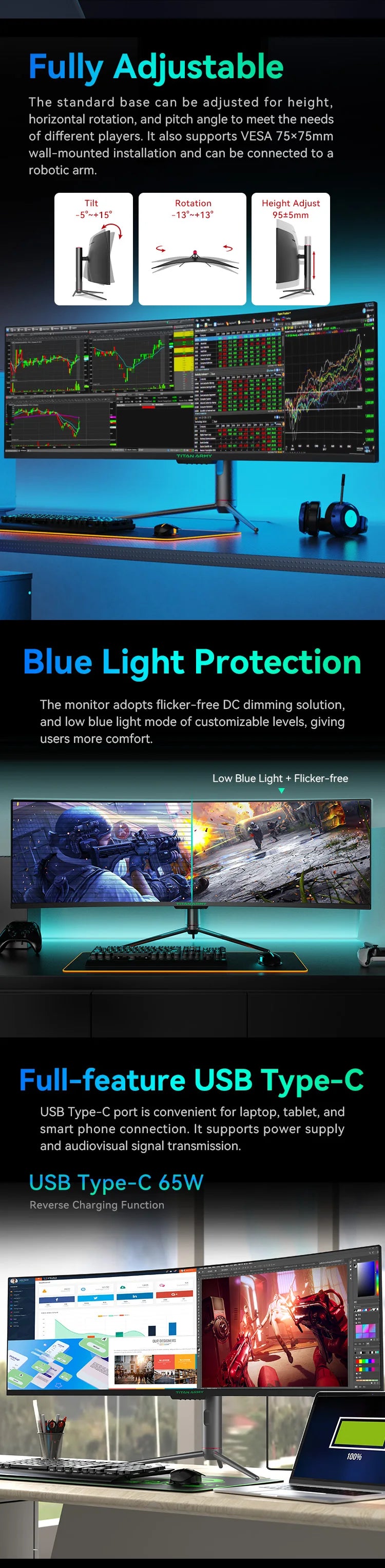 TITAN ARMY 49” Ultrawide