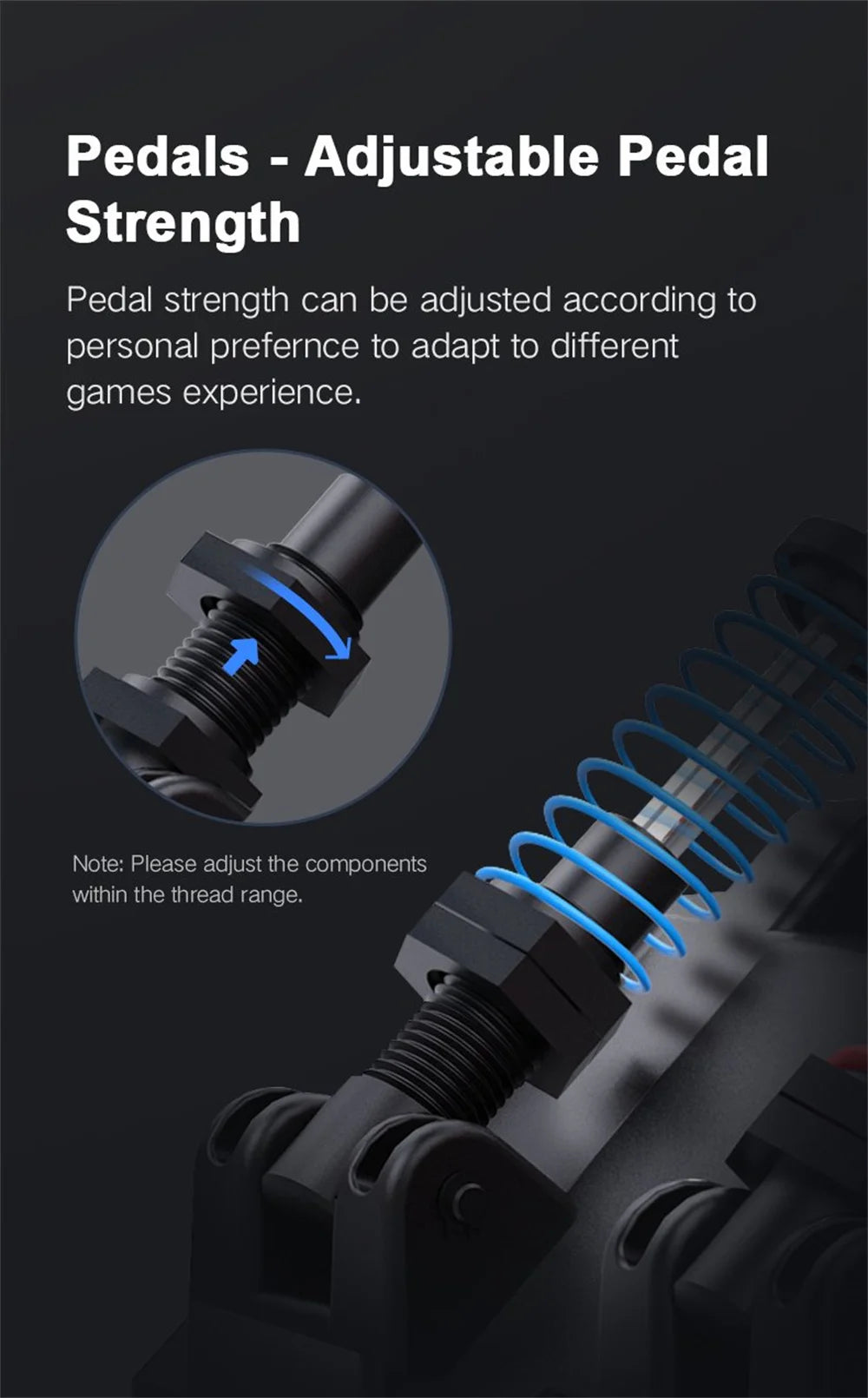 3-in-1 Racing Wheel with Force Feedback