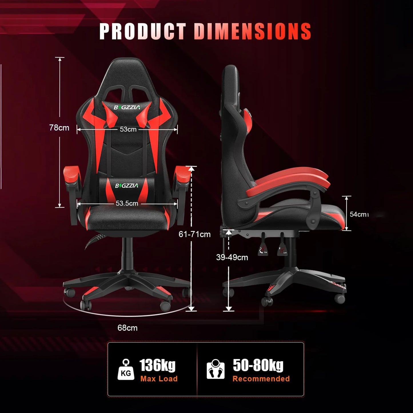 Ergonomic RGB Gaming Chair