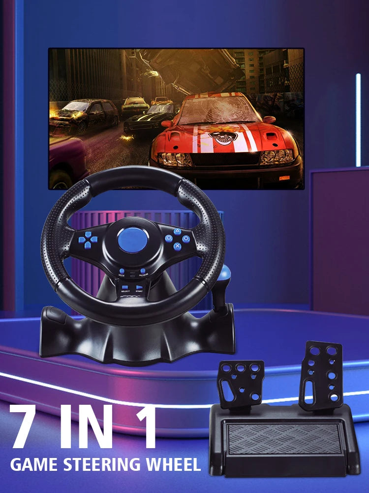 Racing Steering Wheel Controller Simulation