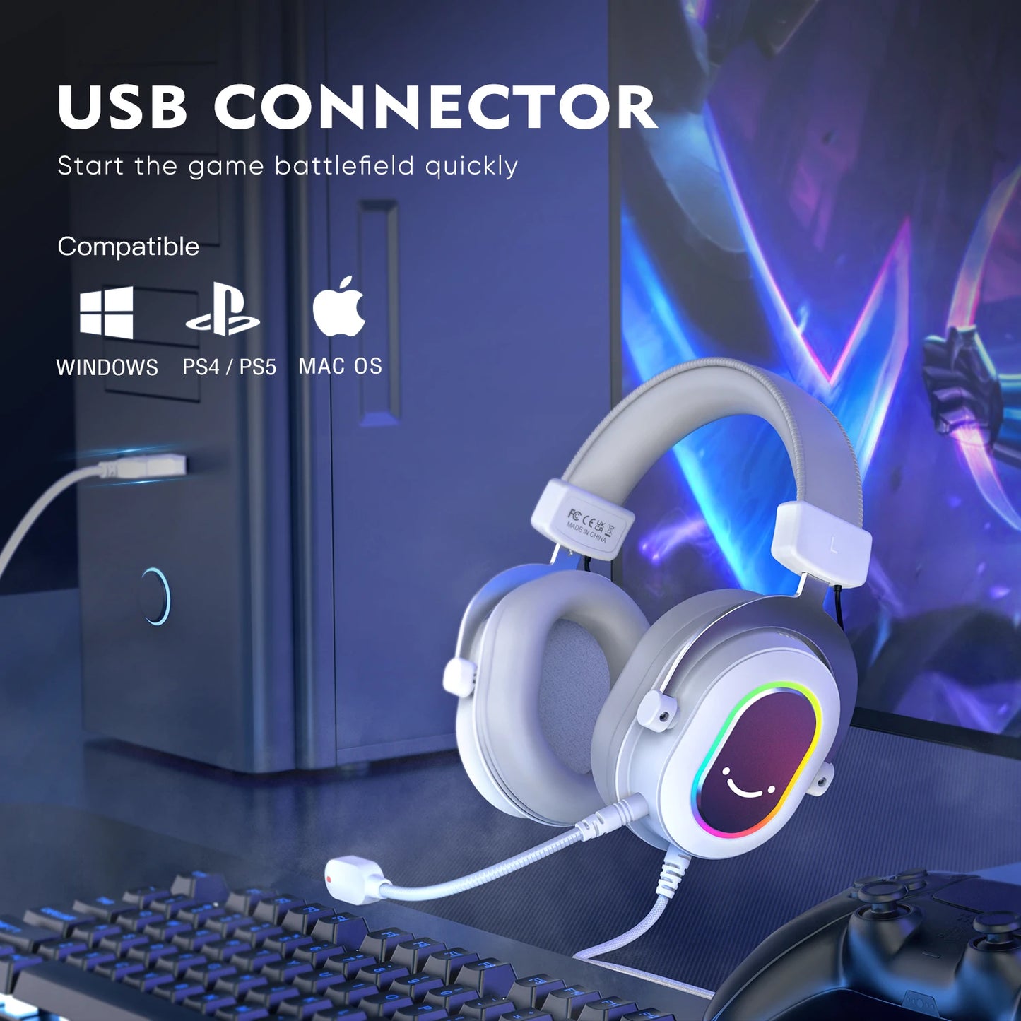 Surround Sound Gaming Headset