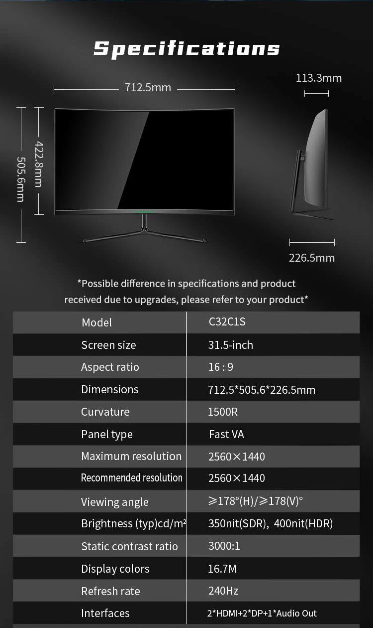 TITAN ARMY 32” – WarpCore 240