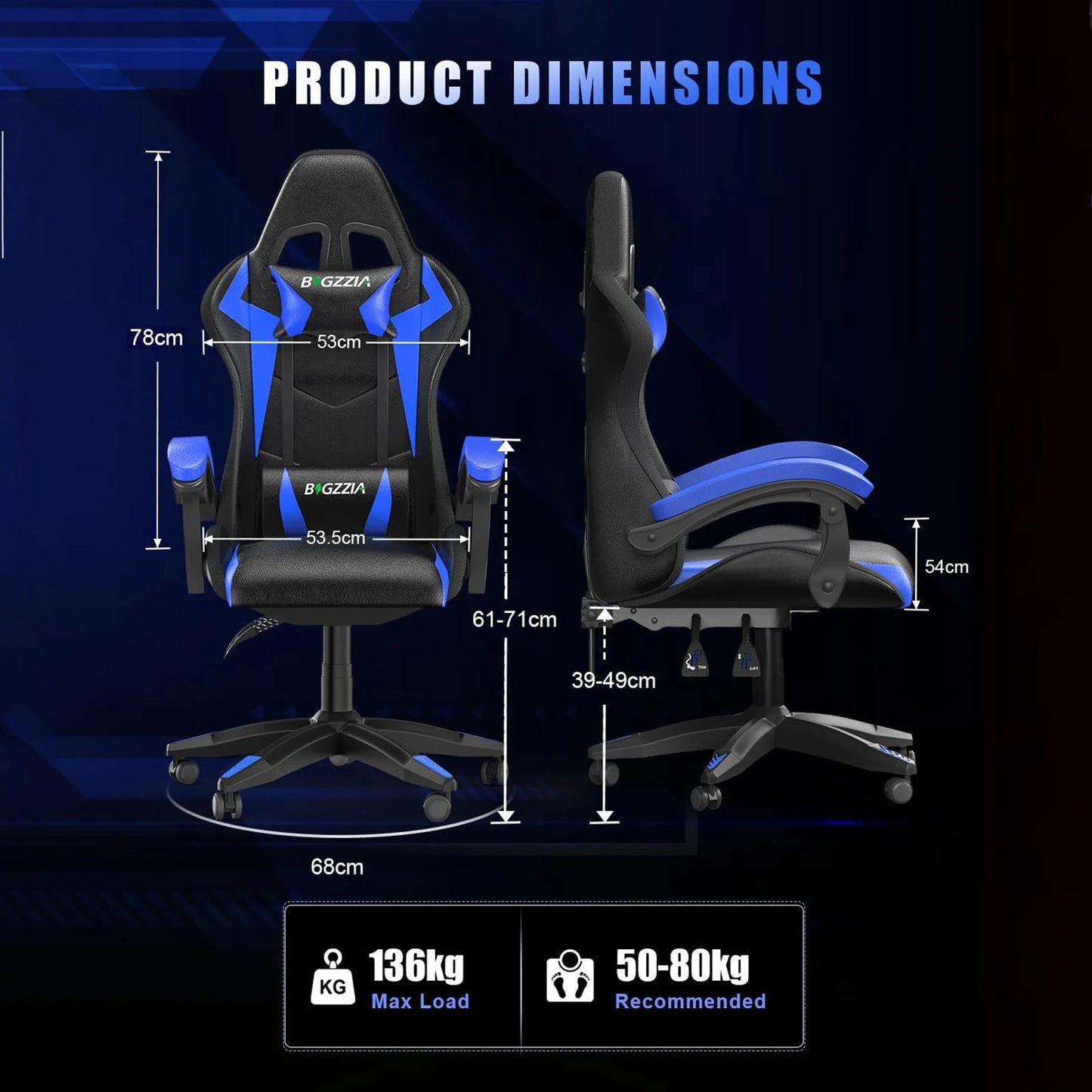 Ergonomic RGB Gaming Chair