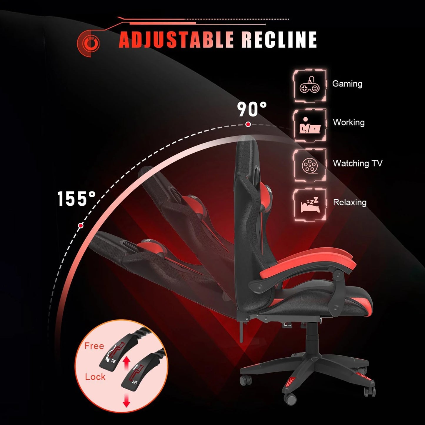 Ergonomic RGB Gaming Chair
