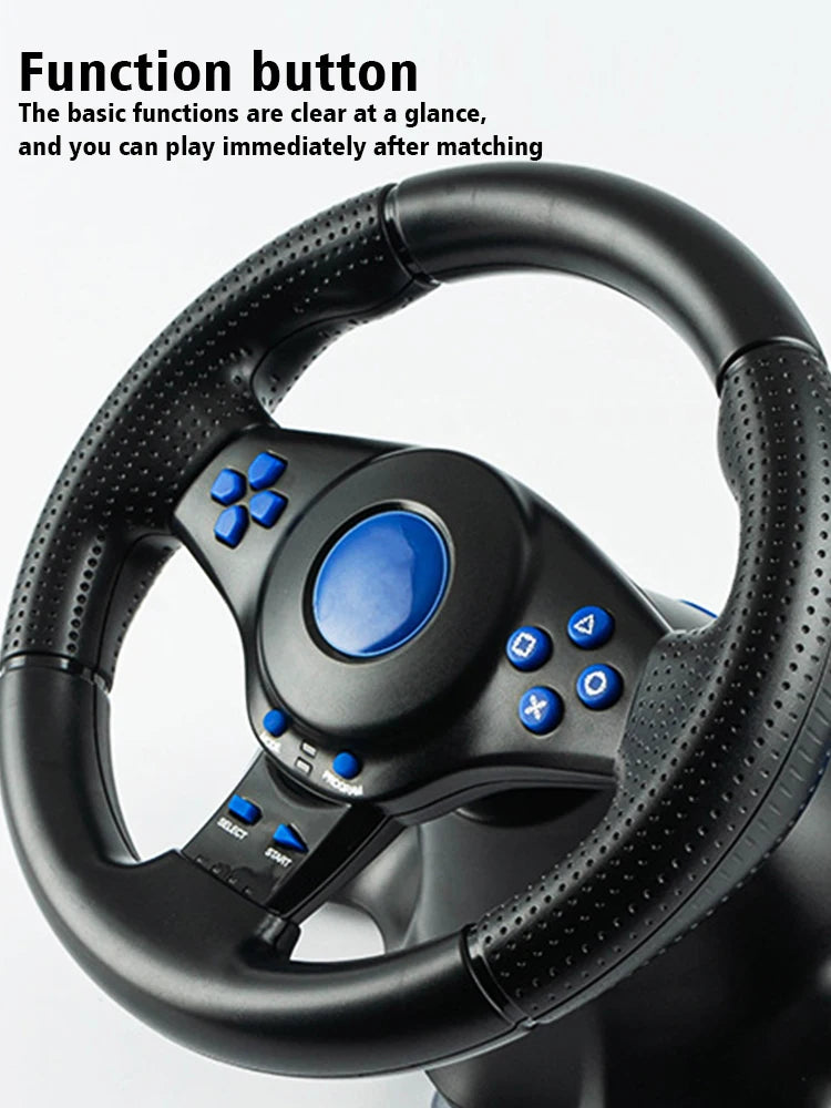 Racing Steering Wheel Controller Simulation