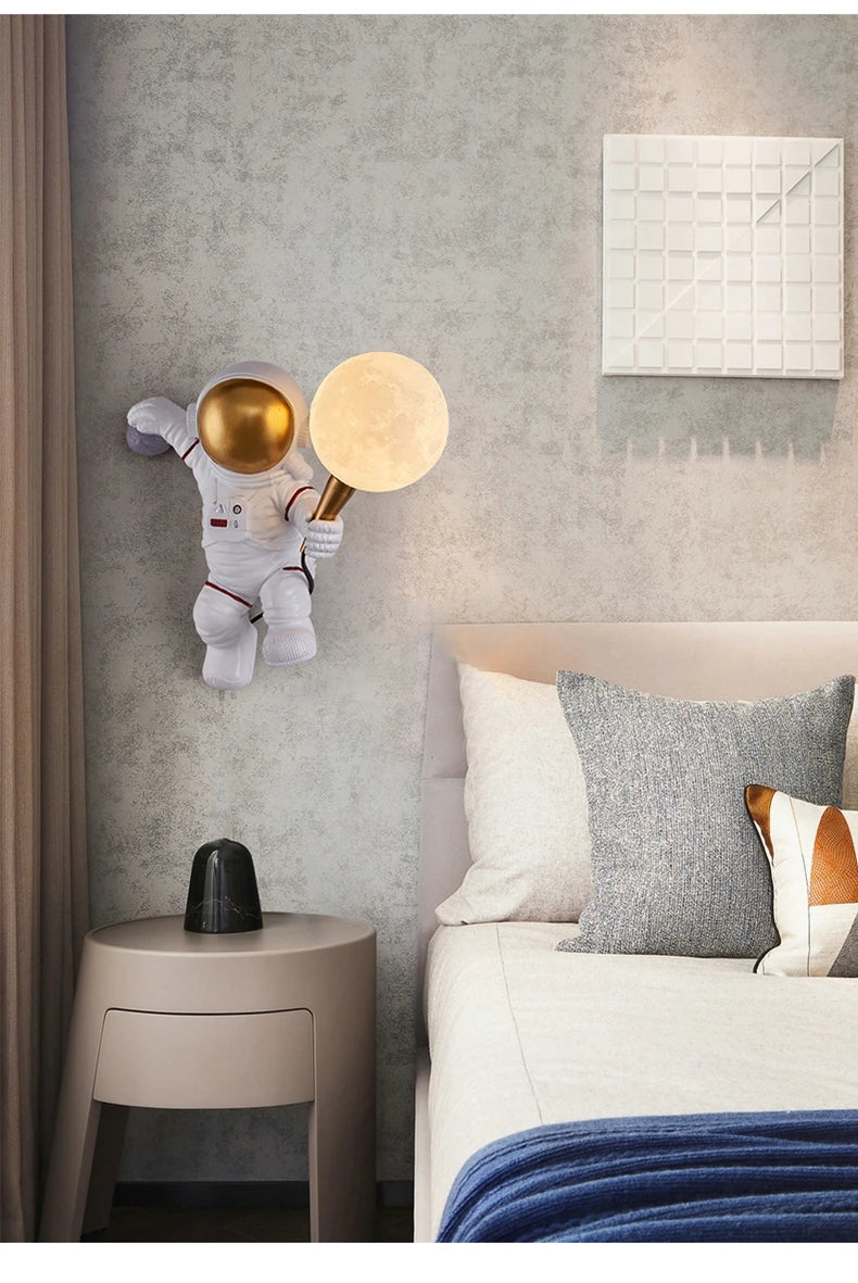 Nordic Astronaut LED Wall Lamp