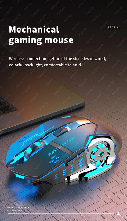 Rechargeable Wireless Mouse Gaming