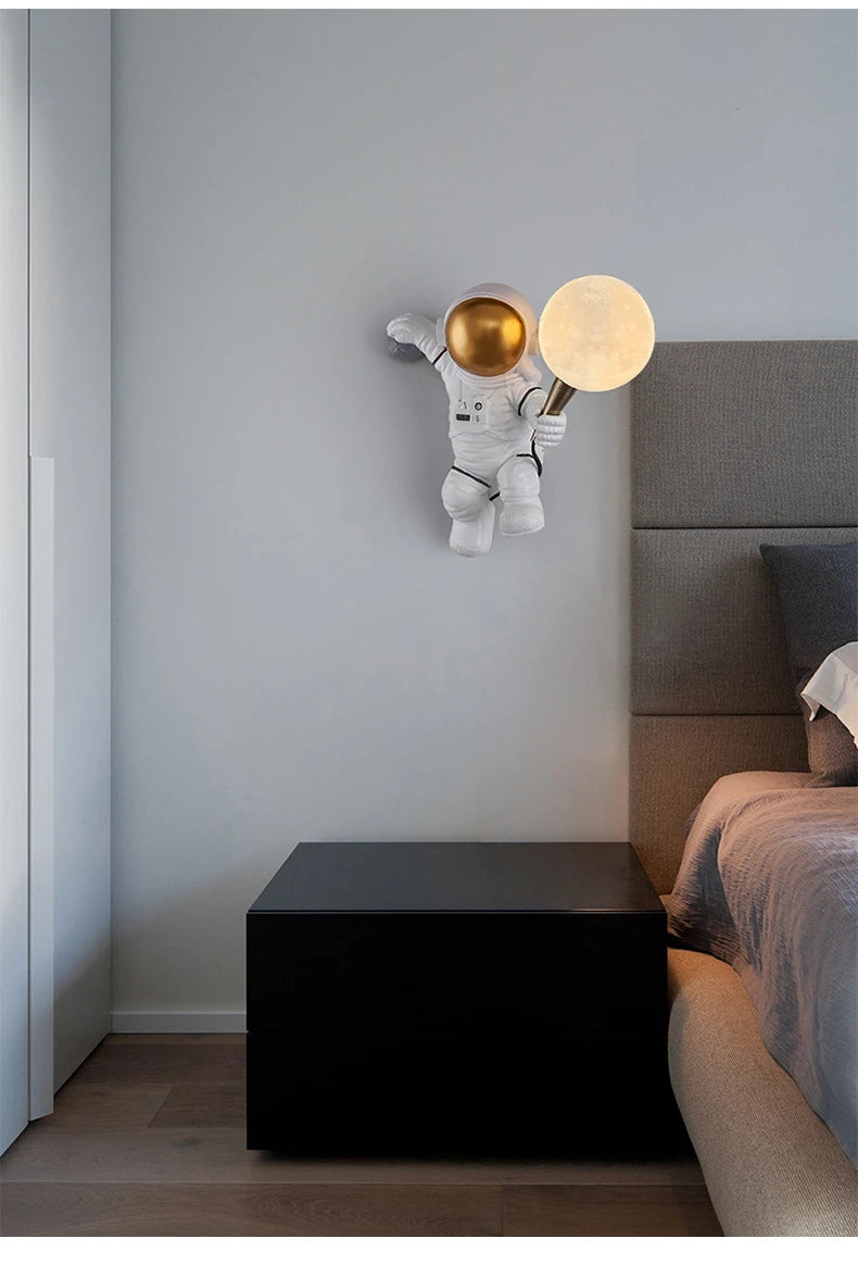 Nordic Astronaut LED Wall Lamp