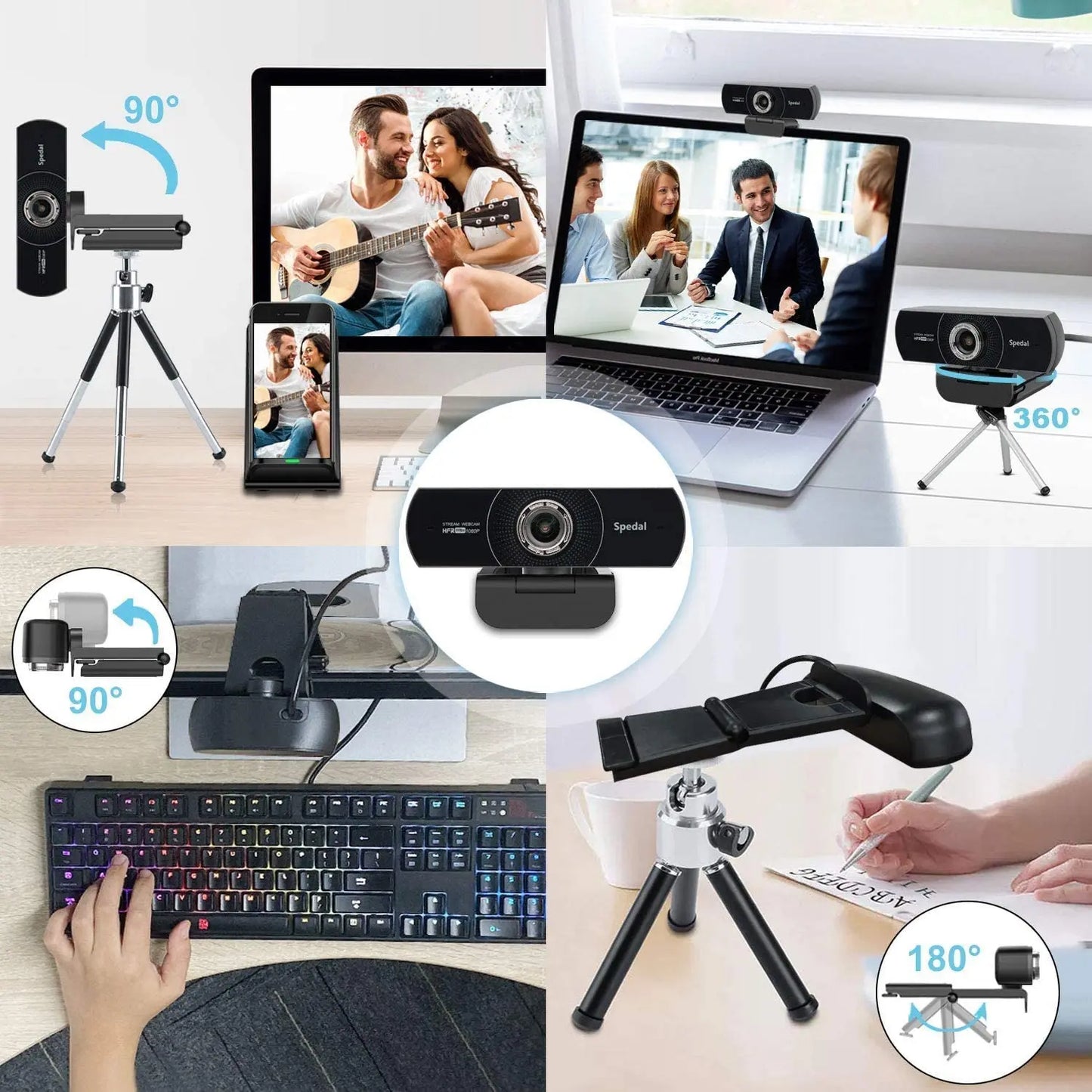 Full HD 1080P 60fps Webcam