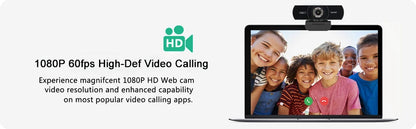 Full HD 1080P 60fps Webcam
