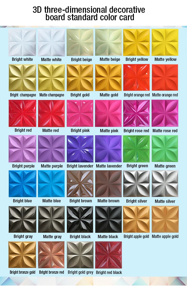 3D Wall Panel – 30x30cm