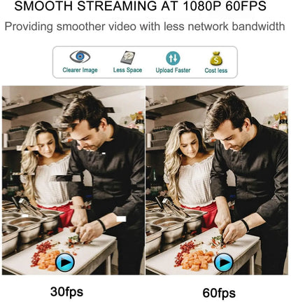 Full HD 1080P 60fps Webcam