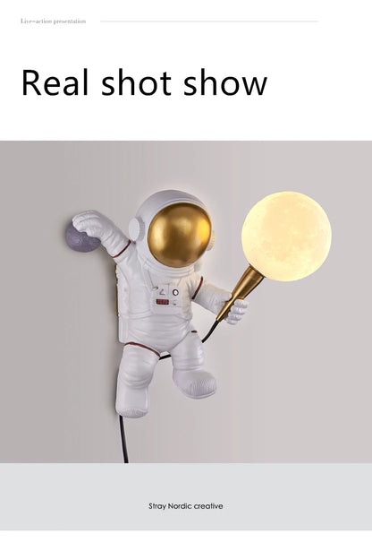 Nordic Astronaut LED Wall Lamp
