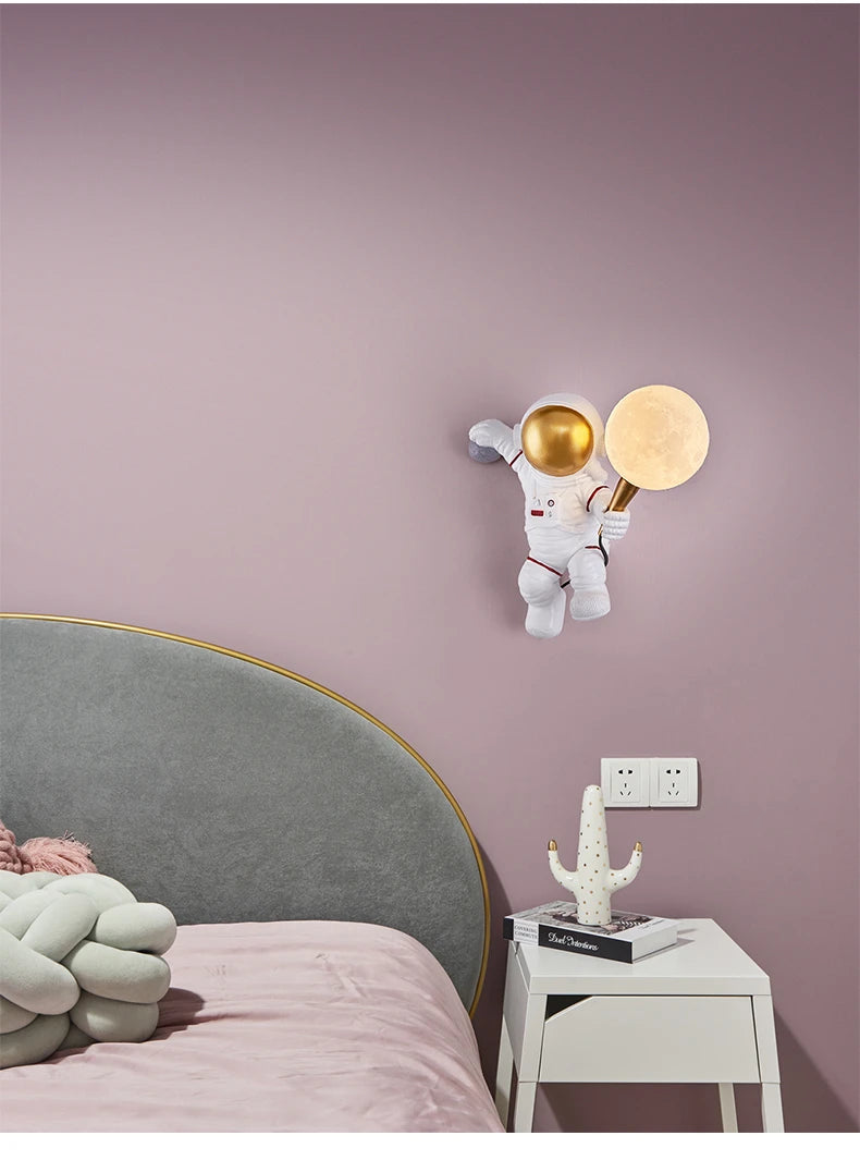 Nordic Astronaut LED Wall Lamp