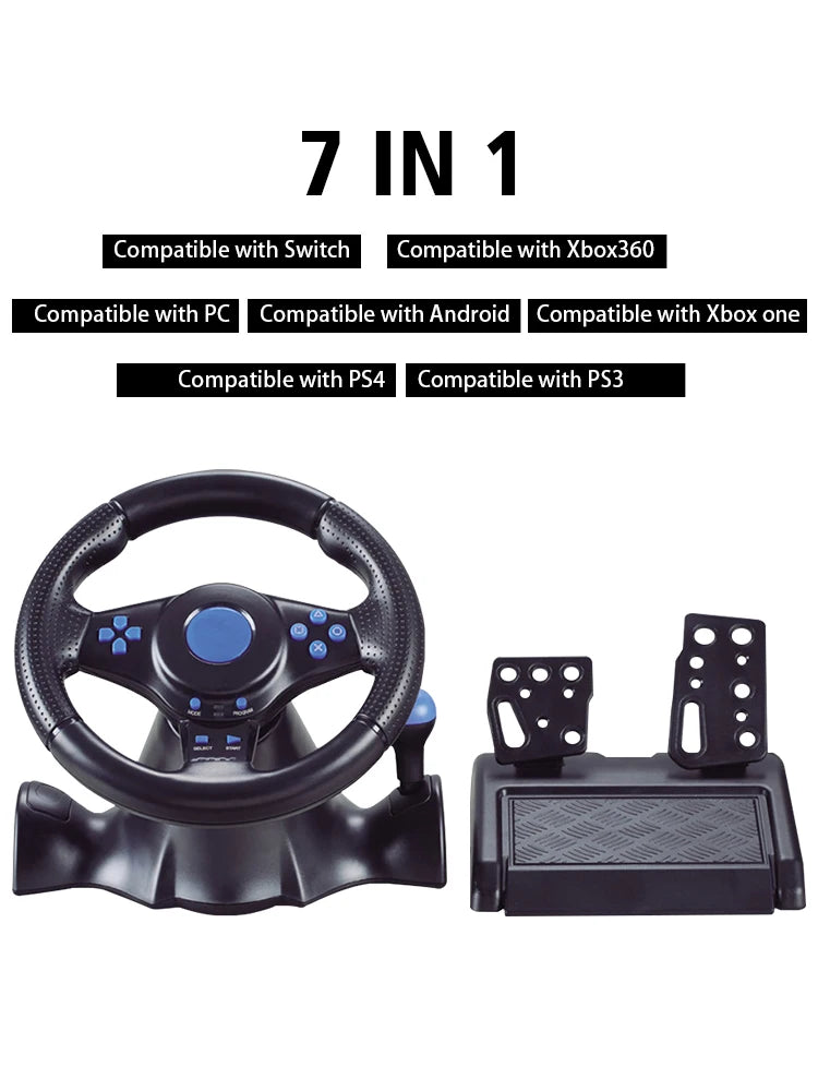Racing Steering Wheel Controller Simulation