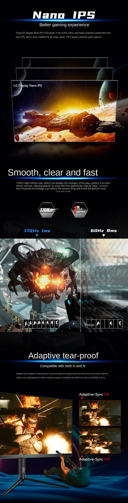 TITAN ARMY 27” 2K NanoStrike QHD