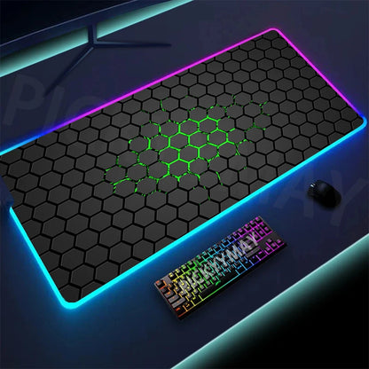 Hexagonal Large RGB Gamer Mousepad