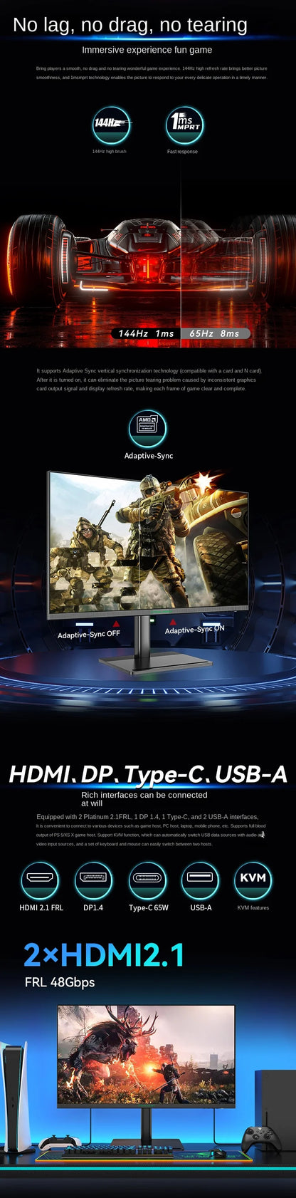 TITAN ARMY 28” UltraCore 4K 144