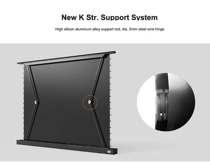 Max Electric Floor-Rising Projector Screen