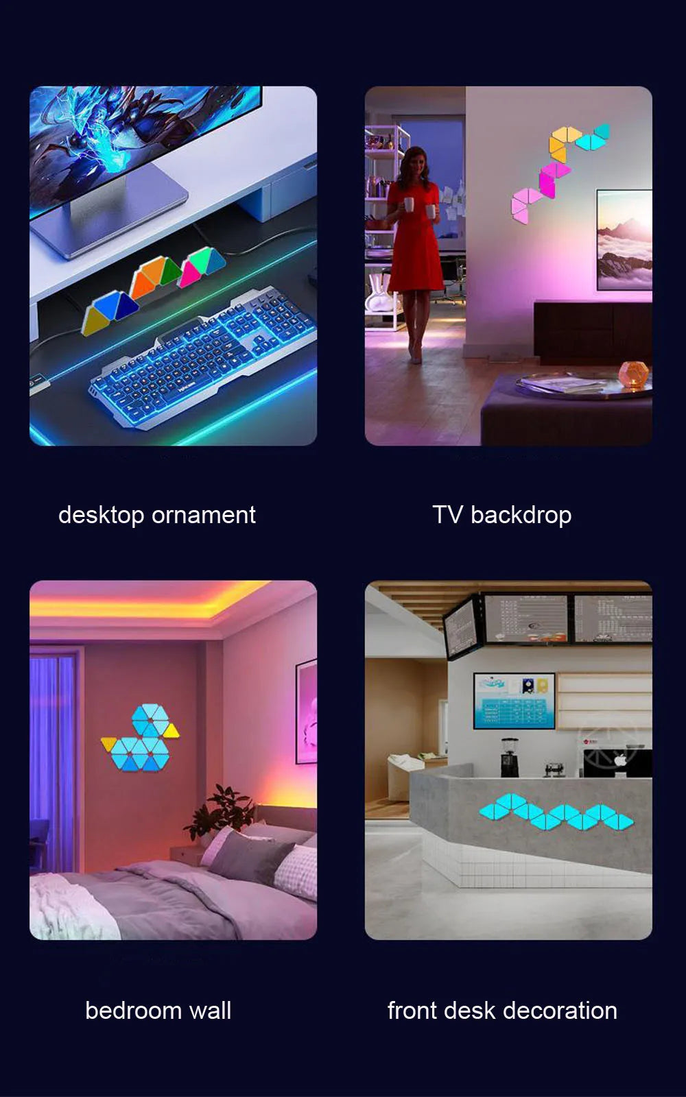 Smart RGB Wall Led