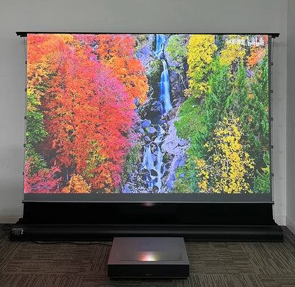 Max Electric Floor-Rising Projector Screen