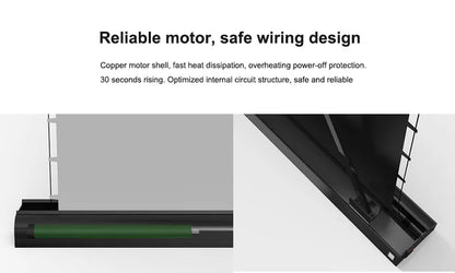 Max Electric Floor-Rising Projector Screen