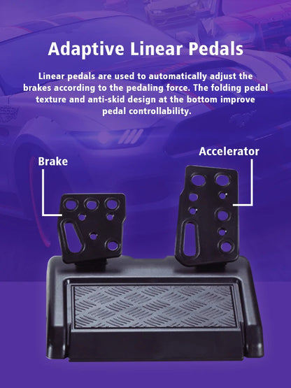 Racing Steering Wheel Controller Simulation