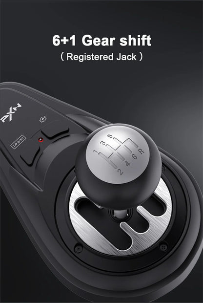 3-in-1 Racing Wheel with Force Feedback