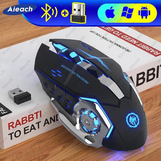 Rechargeable Wireless Mouse Gaming