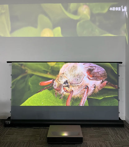 Max Electric Floor-Rising Projector Screen