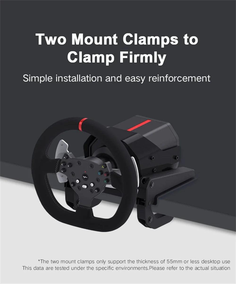 3-in-1 Racing Wheel with Force Feedback