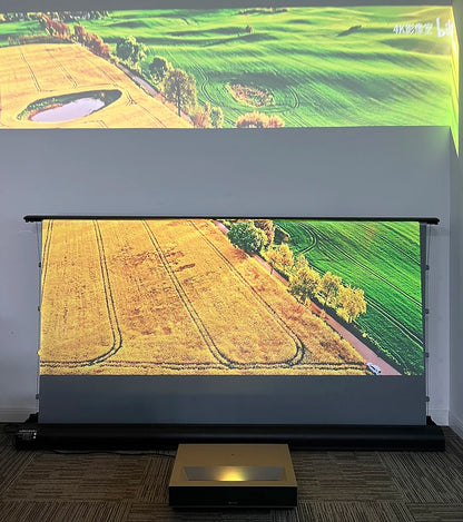 Max Electric Floor-Rising Projector Screen
