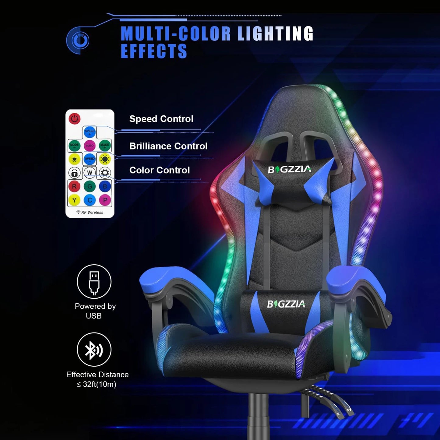 Ergonomic RGB Gaming Chair