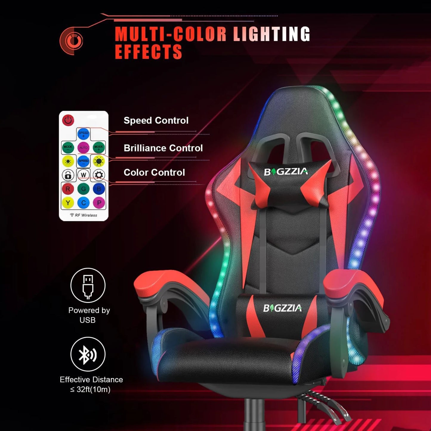 Ergonomic RGB Gaming Chair