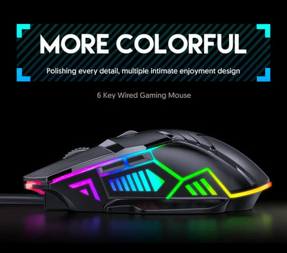 Ergonomic RGB Gaming Mouse