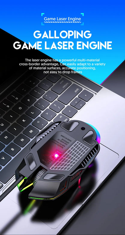 Ergonomic RGB Gaming Mouse